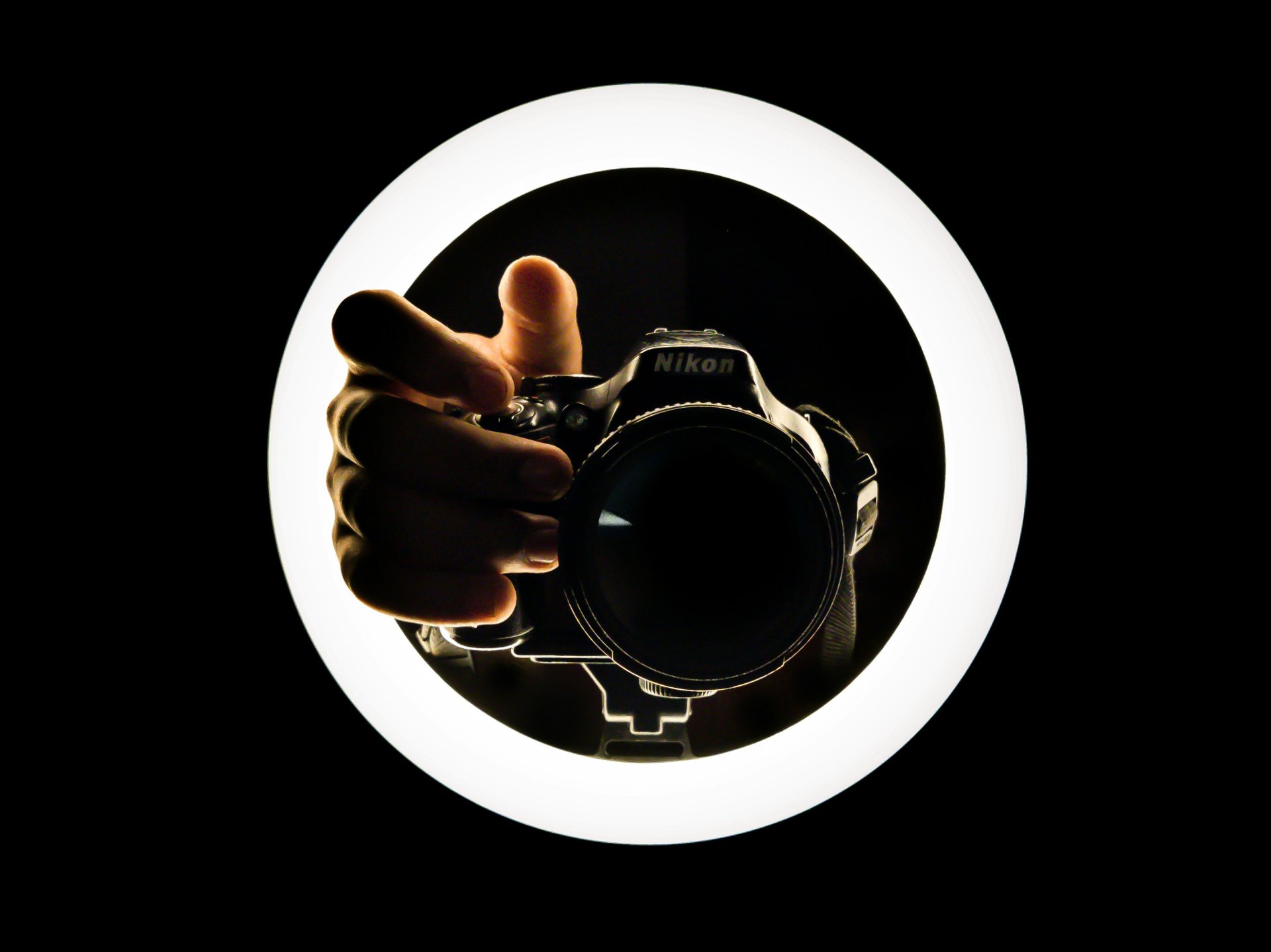 LED ring light photography equipment